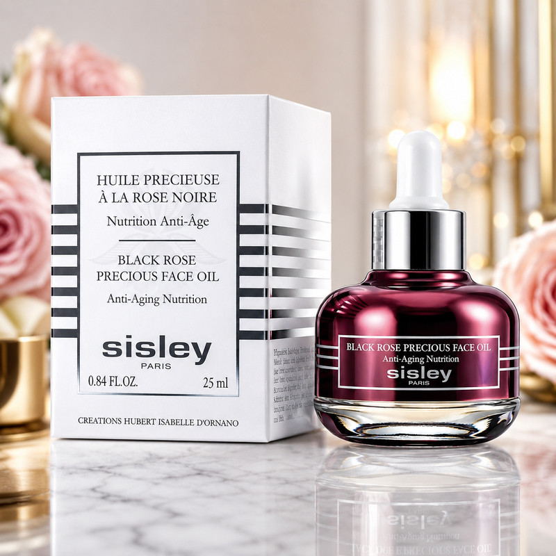 Sisley Black Rose Precious Face Oil 25ml Anti Aging Hydrating Serum NEW