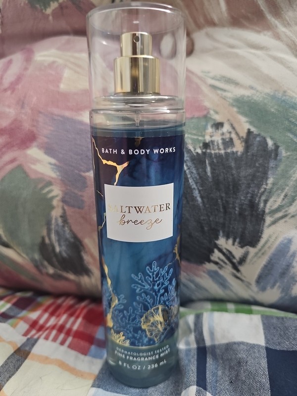 Bath & Body Works Saltwater Breeze Fragrance Body Mist Spray 8oz NEW