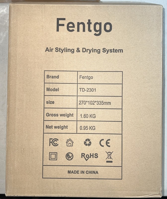 Fentgo Air Styling/Drying System Fast Drying Power 4 in 1 Styler FACTORY SEALED gallery