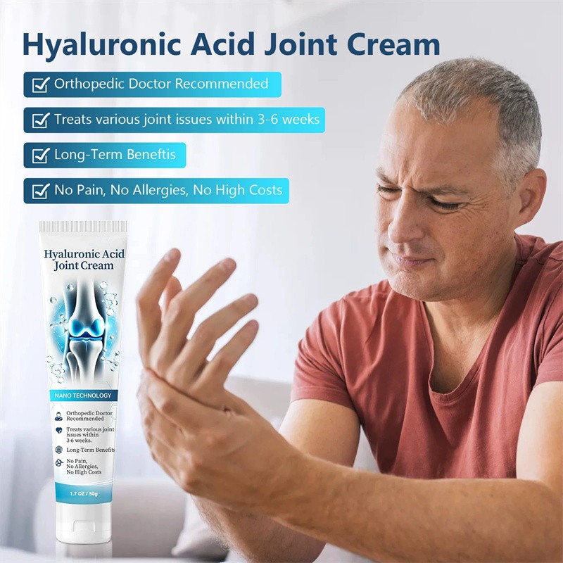 5X Hyaluronic Acid Joint Cream - Joint- Knee Pain Relief 1.76oz - Fast Shipping gallery