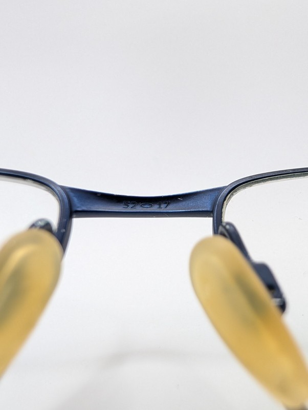 Oakley Eyeglasses Frames Only, BARRELHOUSE, OX3173-0452, 52-17-139, Blue gallery