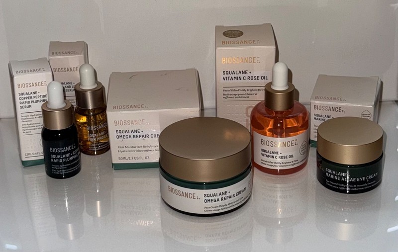 Lot of 5 BIOSSANCE SQUALANE+ Travel Size Variety – New in boxes