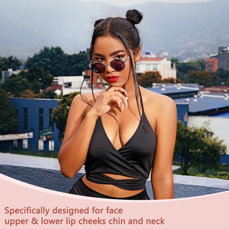Eviey Facial Hair Remover For Women - As Seen On Tv Painless Face Shaver - gallery