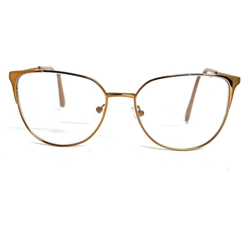 Armani Exchange AX 1058 6103 Rose Gold Cat Eye Eyeglasses 54-16-140 Womens