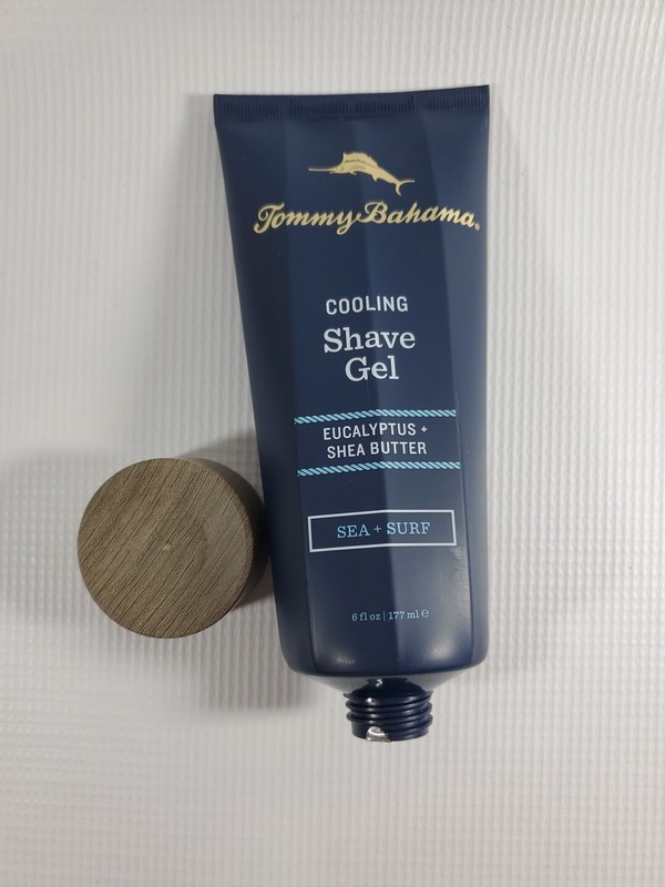 Tommy Bahama Mens COOLING SHAVE GEL EUCALYPTUS+SHEA BUTTER SEA+ SURF NEW