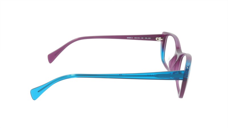 Face A Face Eyeglasses Frame WINDS 2 Col. 001 Acetate Dark Plum gallery