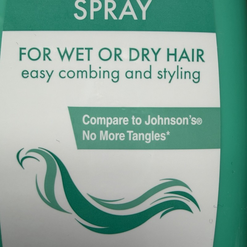 Spa Luxury Tear-Free Detangler Spray 8 Fl Oz - Hair Knot Remover Wet or Dry NEW gallery