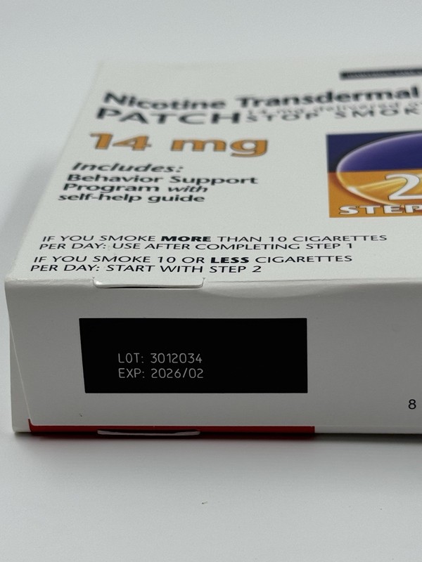 28 Patches Habitrol Nicotine Transdermal System Patch 14 MG Step 2 Exp. 02/2026 gallery