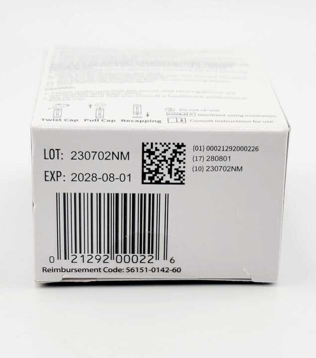 New! 100 Ct. TRUEplus Sterile Lancets 28 Gauge EXP. 08/2028 - (B41) - FREE SHIP! gallery