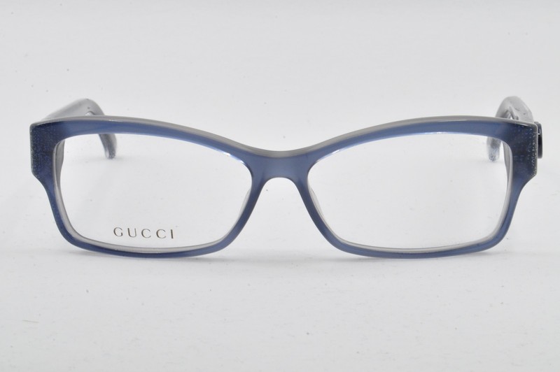 Gucci Eyeglasses 3203 0YHR Blue Glitter, Size 53-13-135 gallery