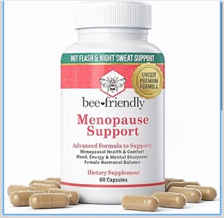 NEW Bee Friendly Menopause Health Support Mood Energy Hormone Balance 10/28
