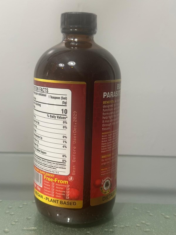 Organic Blood and Parasite Cleanser Blood Detox Bitter BY Al-RIYAN gallery