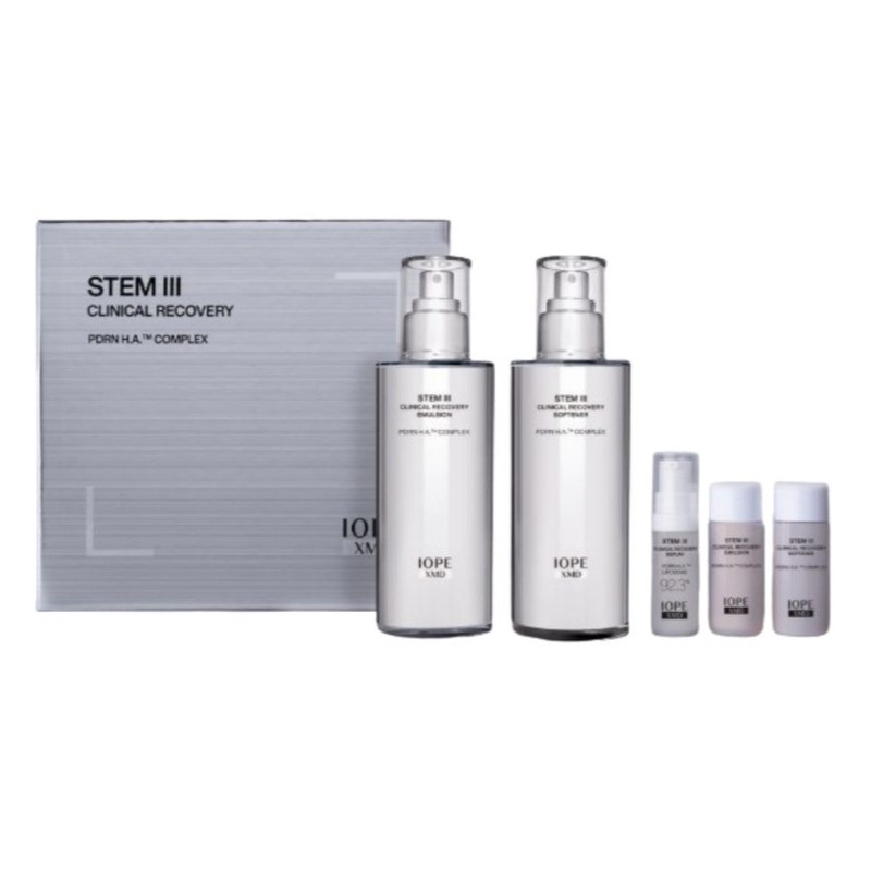 IOPE XMD STEM3 Clinical Recovery Special Duo Set 130ml + 130ml Korea Beauty