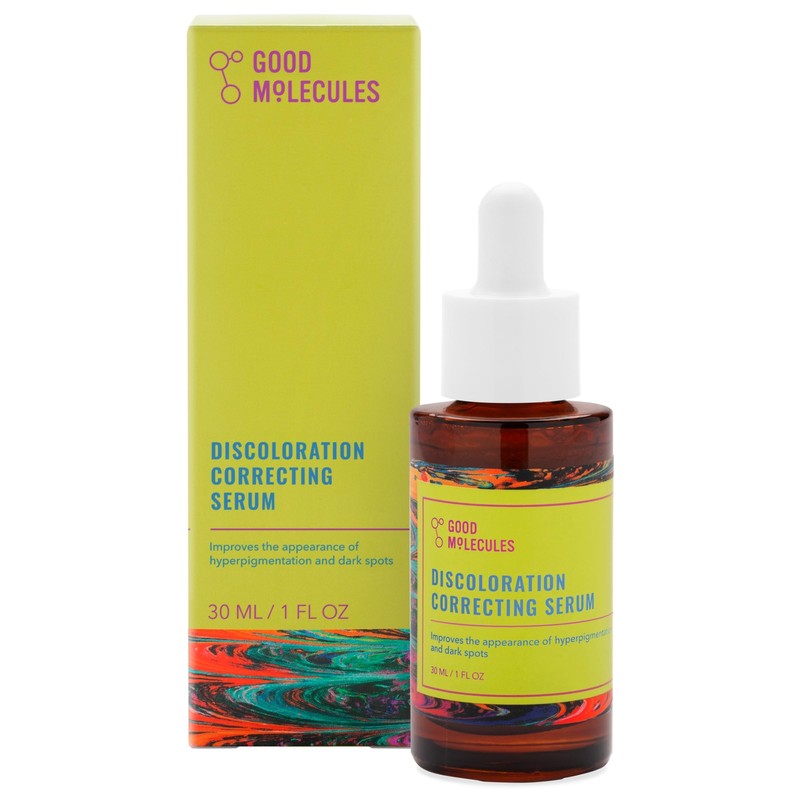 Good Molecules Discoloration Correcting Serum Brighten Even Skin Tone 1Oz