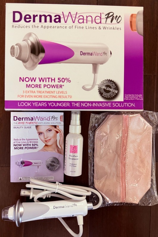 Derma Wand PRO High Frequency Facial Wand - 1 Year Warranty - Brand New! -SILVER gallery