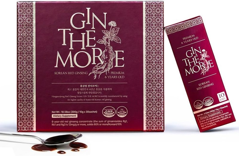 Korean Red Panax Ginseng Extract Ultra Strength ?C 6-Year-Old Roots | 30 Liquid