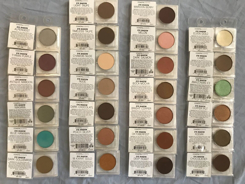 Coastal Scents Hot Pots Eye Shadow Mix And Match Pick From List NEW