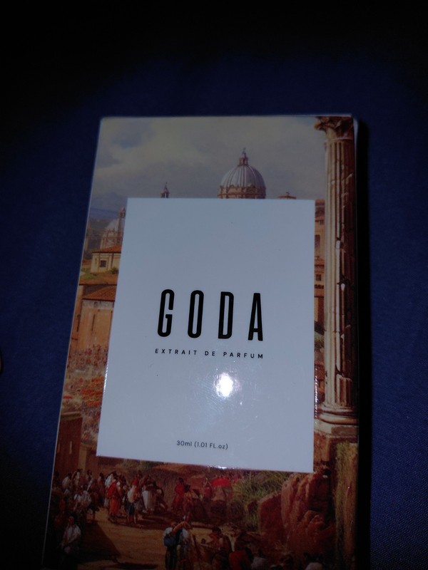 Goda Perfume Cedar Noir New In The Box 1.01 Fl Oz