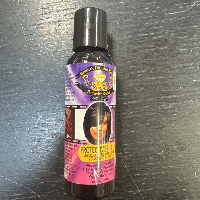 Robert’s Diamond Bond Protective Shield Hair Bonding Glue 2oz / Kharkoal