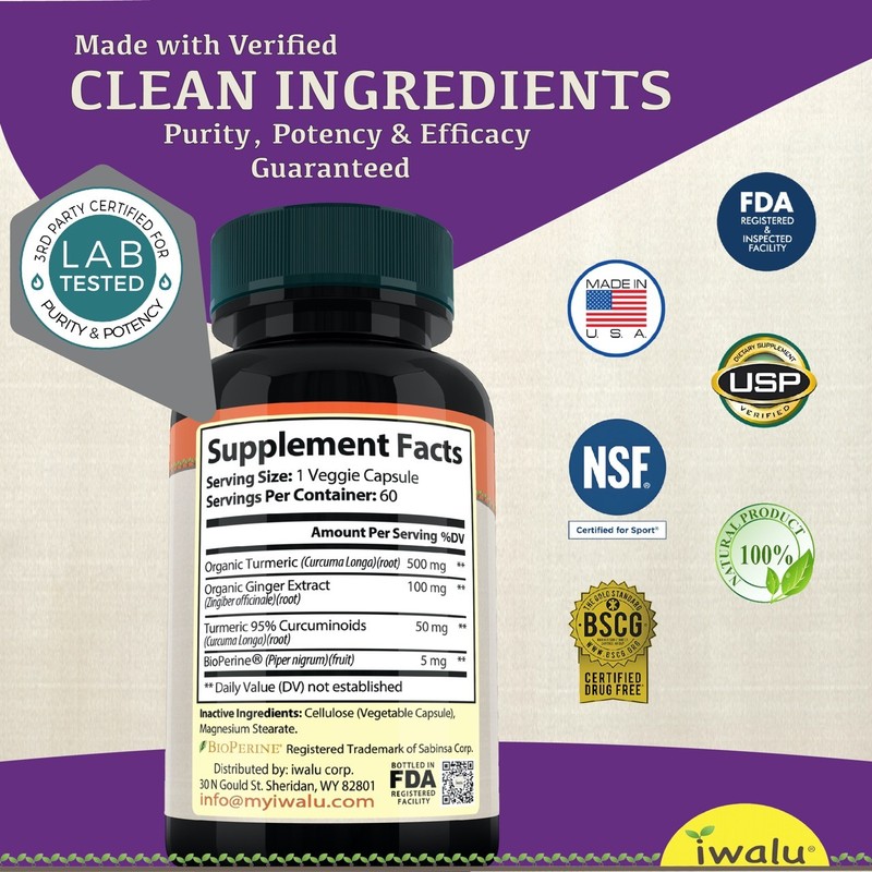 Best Turmeric Ginger Supplement, Iwalu (Official) | *Fast Free Shipping Same Day gallery