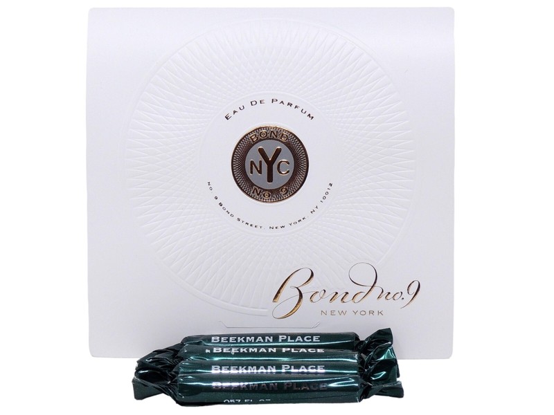 BOND NO 9 BEEKMAN PLACE 1.7ml .057fl oz x 4 COLOGNE PERFUME SPRAY SAMPLE VIALS