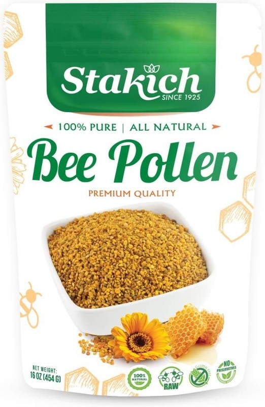 Bee Pollen Granules - Raw, Natural, Gluten Free - 1 lb gallery
