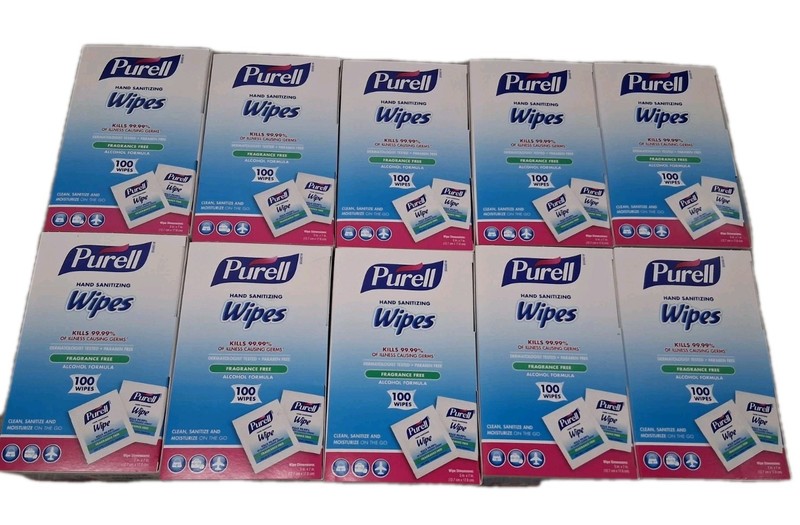 PURELL Individually Wrapped Hand Sanitizing Wipes (1000 Count)
