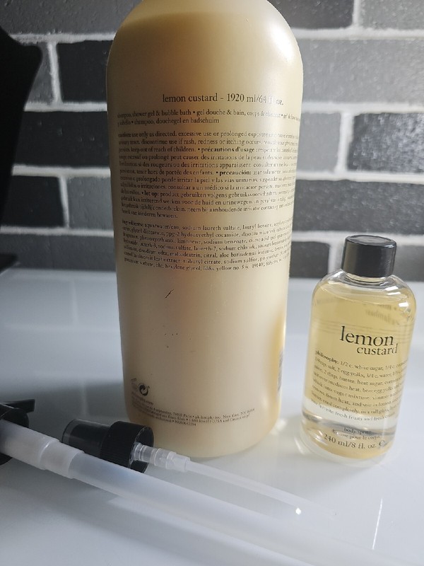 Philosophy Lemon Custard Shampoo,Glazed Body Souffle 16oz & Body Spritz 8oz gallery