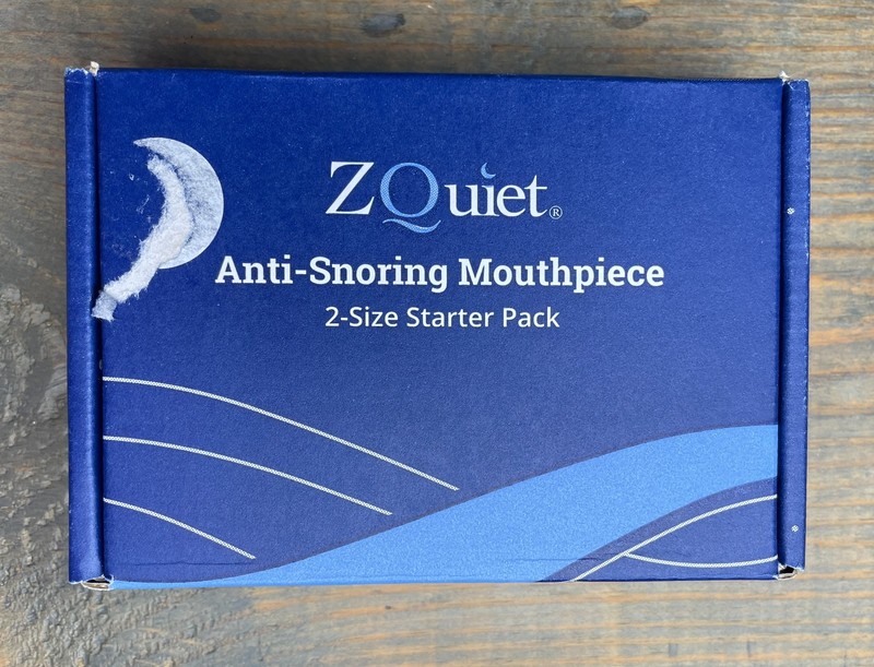 New ZQuiet, Anti-Snoring Mouthpiece, Starter Pack with 2 Sizes Open Box gallery