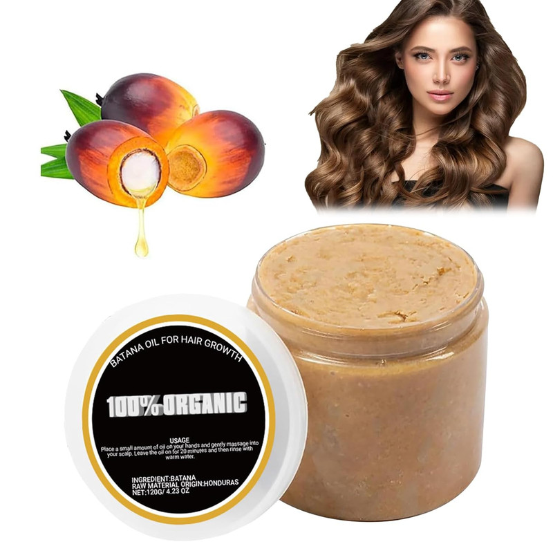 Divine Vitals Batana Oil for Hair Growth – Organic Hair Growth Oil, Treats Dry H