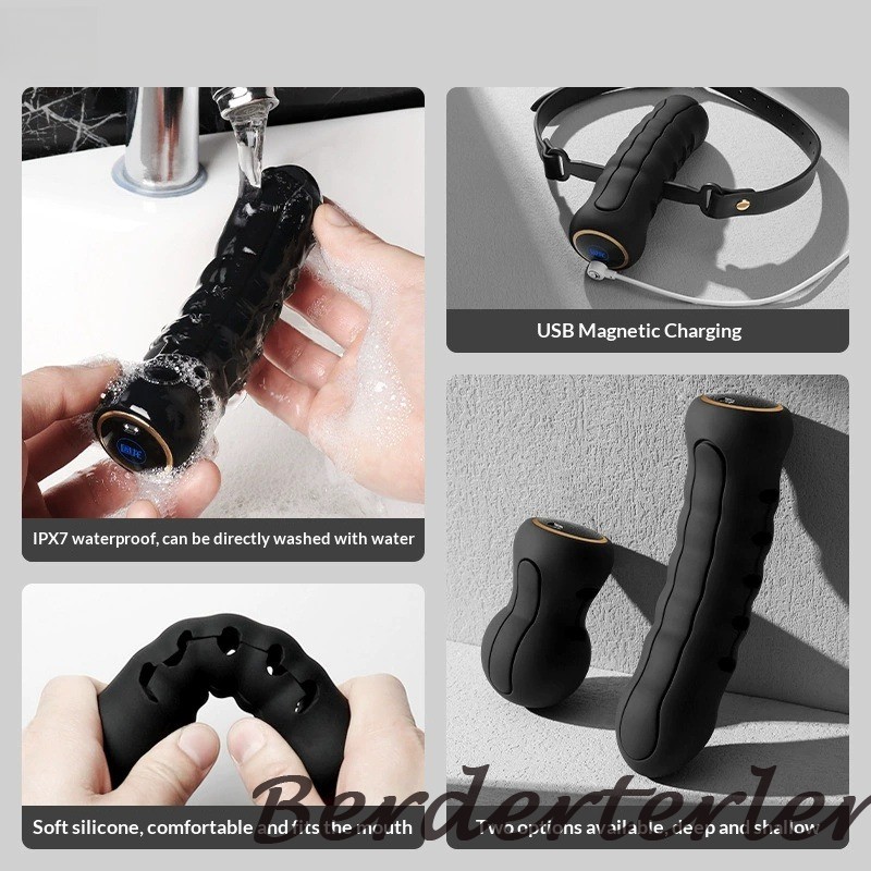 Shock Gag Ball Open Mouth Gags Sexual Object Adjustable Bdsm Restraint Bondage gallery