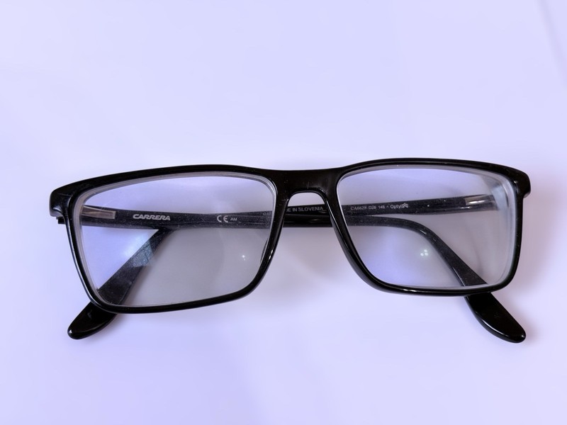 Carrera CA 6629 D28 145 Black Eyeglasses Frames Optyl Made In Slovenia gallery