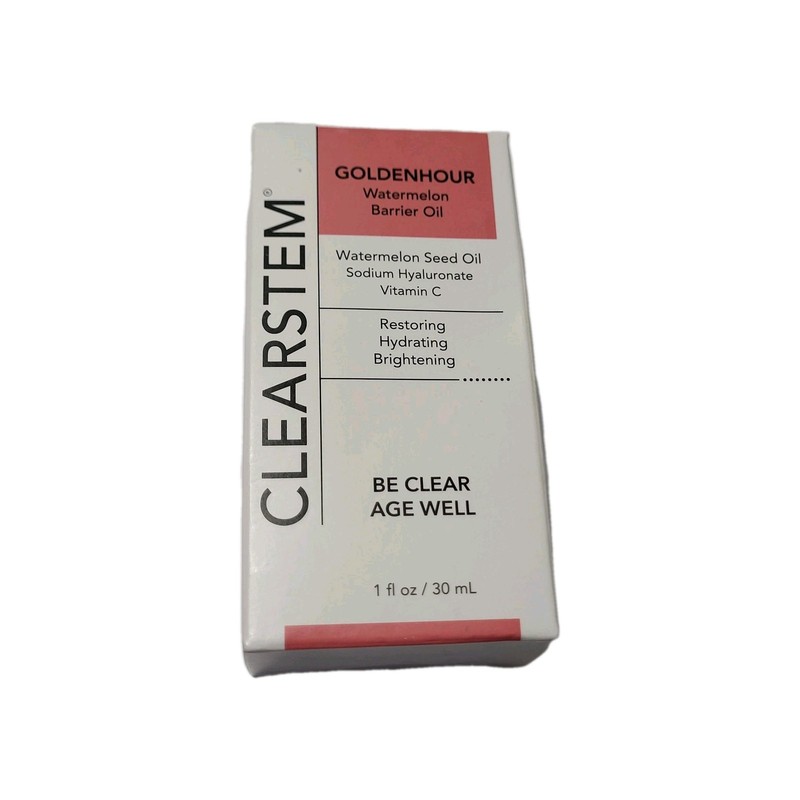 Clearstem Goldenhour Watermelon Barrier Oil 1 fl oz New in Box