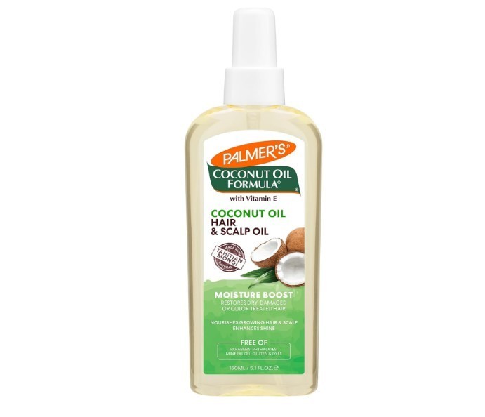 Coconut Hair & Scalp Oil Spray Moisture Boost Hydration Shine Repair 5.1oz