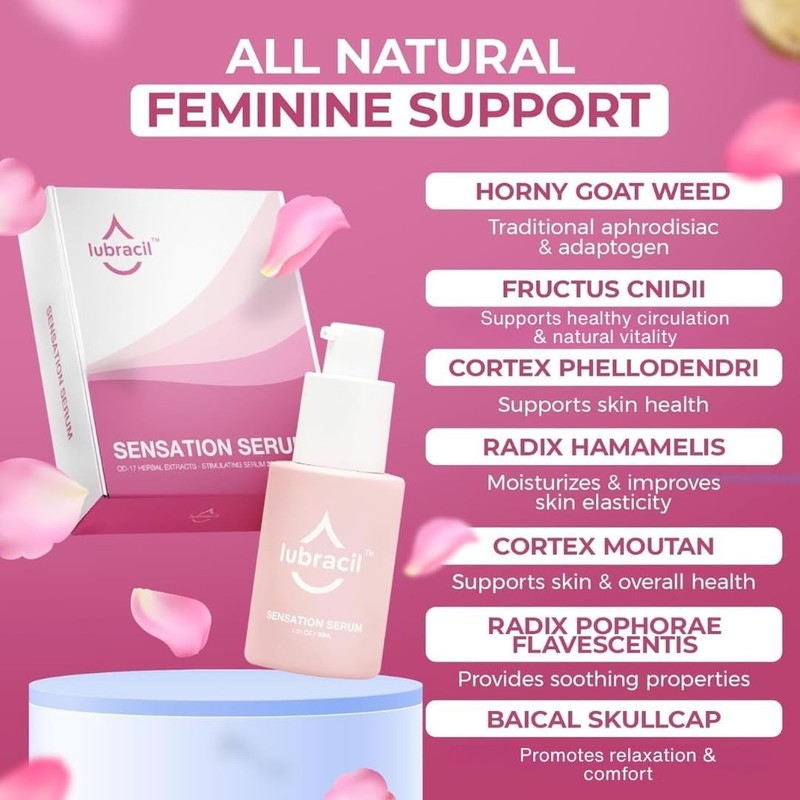 Lubracil Sensation Serum for Women – Feminine Skin Moisturizing Serum with Her gallery