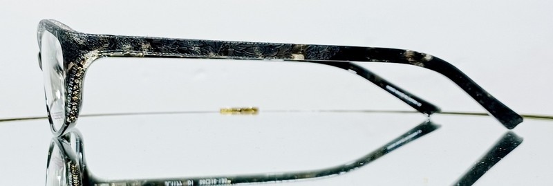 Originale JUDITH LEIBER JL1177 01 Eyeglasses BLACK New Plastic 55-16-135 Japan gallery