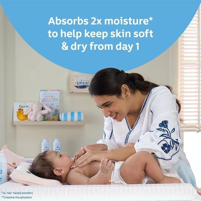 Johnson's Baby Powder for Babies (400g) gallery