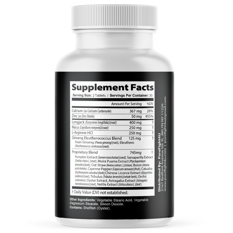 Male Extra to Boost Stamina, Confidence, & Peak Performance Naturally 8 Bottles gallery