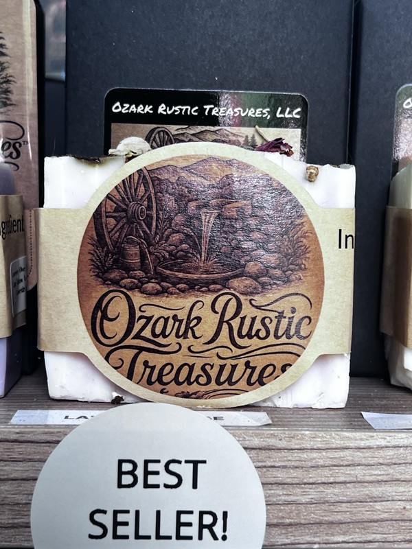 Ozark Lavender Rose Handmade Soap