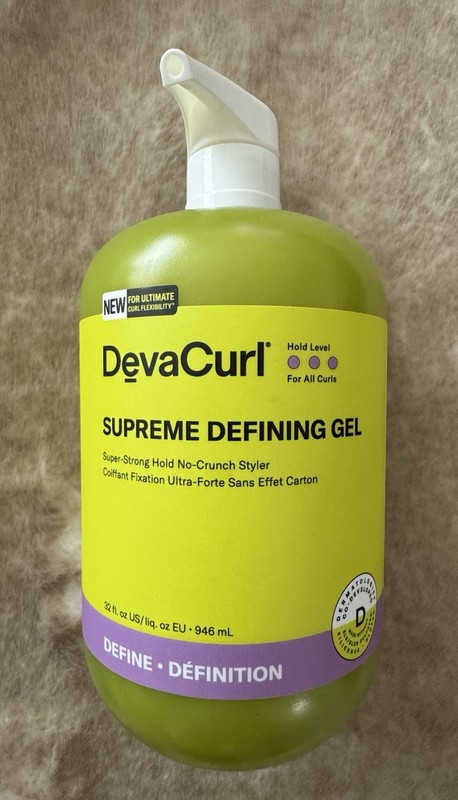 DevaCurl Supreme Defining Gel 32 oz – Super – Strong Hold