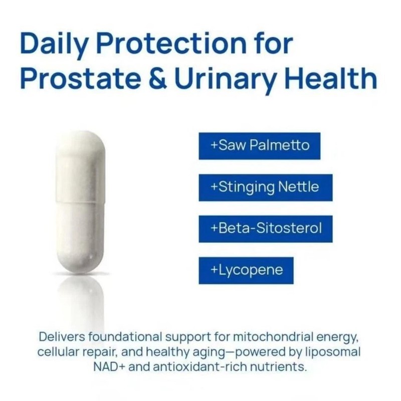 Selerb NADGENIE NAD+ for Men 30ct CoQ10 Energy Prostate Support Supplement gallery