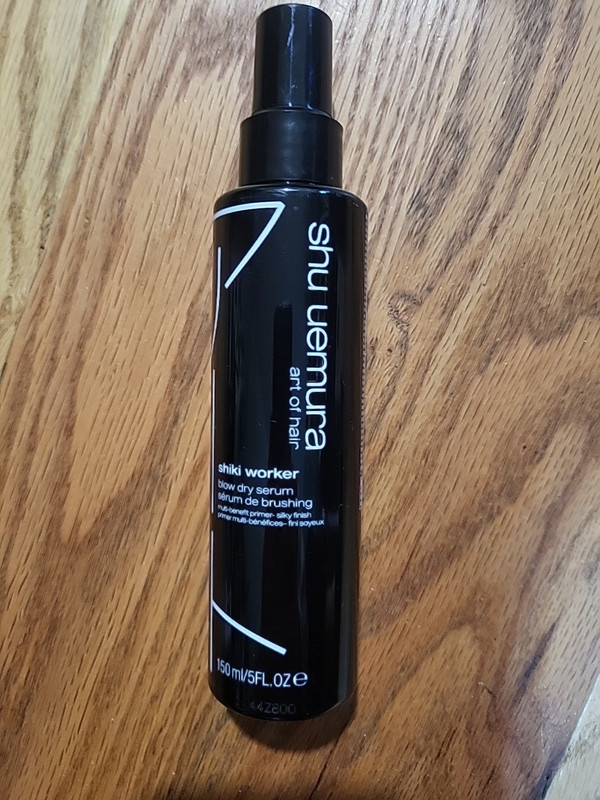 Shu Uemura Shiki Worker Blow Dry Serum 5 oz / 150 mL New AUTHENTIC