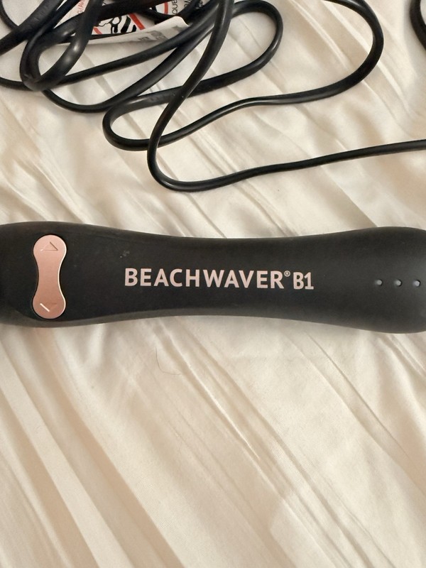 BEACHWAVER Co. 1" Rotating Curling Iron - Midnight Rose gallery