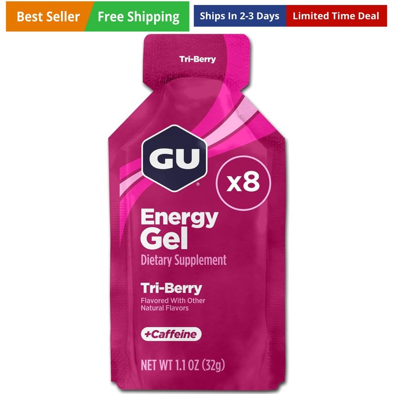 Sports Nutrition Energy Gel, , Gluten-Free, Kosher, and Dairy-Free On-the-Go …