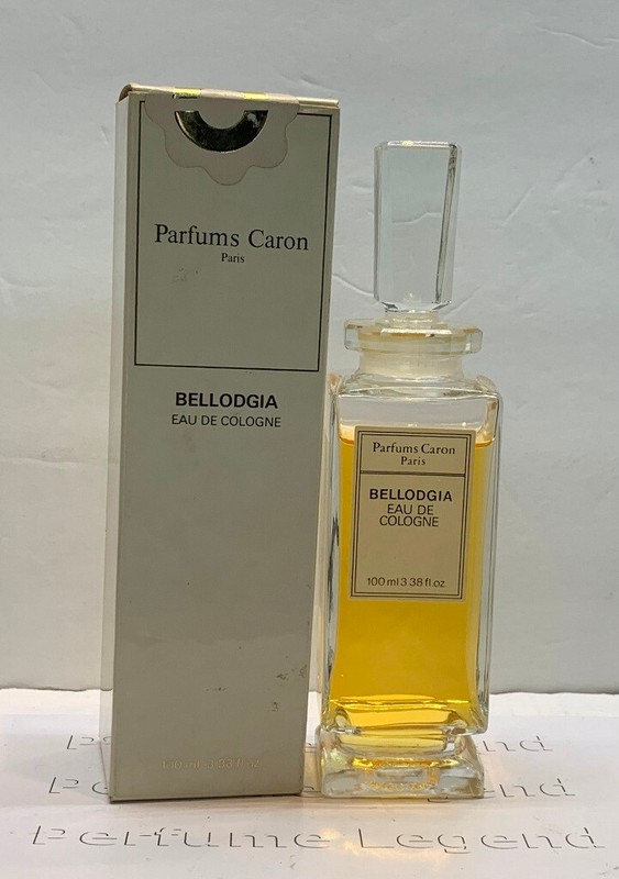 BELLODGIA BY CARON FOR WOMEN 3.4 FL.OZ EAU DE COLOGNE SPLASH VINTAGE NIB S2571 gallery