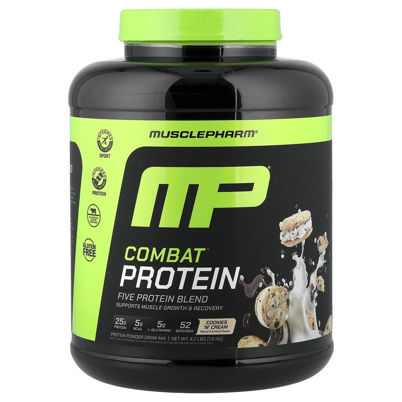 Combat® Protein, Cookies ‘N’ Cream, 4.2 lbs (1.9 kg)