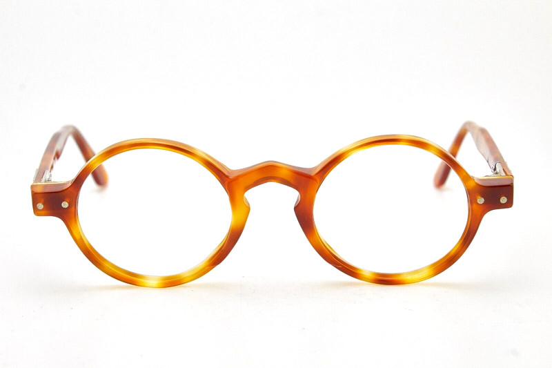 OLIVER 1002 511 45 Brown Round Glasses Vintage Frame Frame 80s👓Women Men