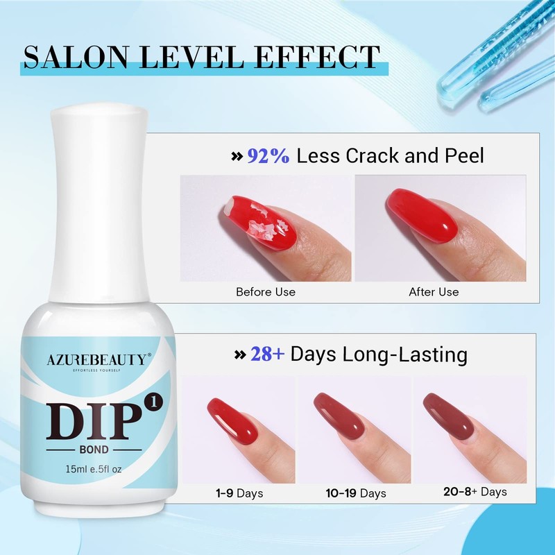 Dip Primer Bond, 15ml, for Nail Set, French Art, DIY Manicure, Beginner & Sal... gallery