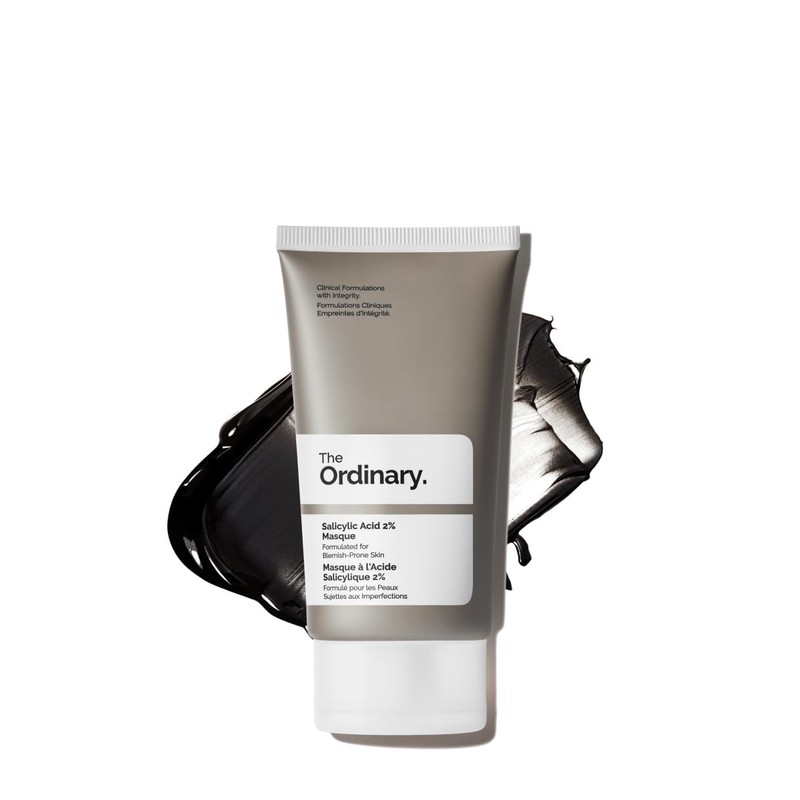 The Ordinary Salicylic Acid 2% Masque Charcoal & Clay Clarifying Mask 1.7 fl oz