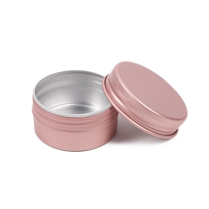 50/100/200pcs Empty Aluminum Tin Jars 5g-60g Cosmetic Lip Balm Cream Containers gallery